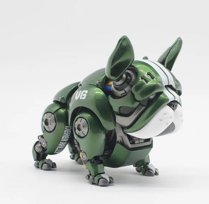 Mechanical bulldog ornaments