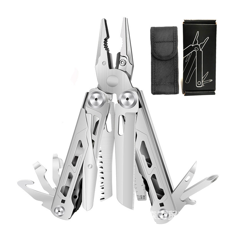 Multi-tool pliers 16-in-1 outdoor stainless steel folding pliers Camping tactics are mostly with pliers